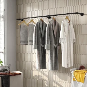 Wall Mounted Clothes Rack/Heavy Duty/Multiple Use Options