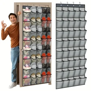 1pc 14/28/40-Transparent Fabric Storage Unit