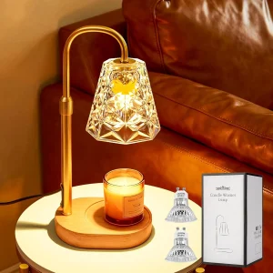 Candle Warmer Lamp with Timer/Safe Scented Wax Melter