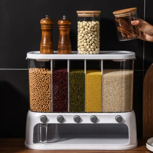 12L Cereal Grain Multifunctional Dry Food Dispenser